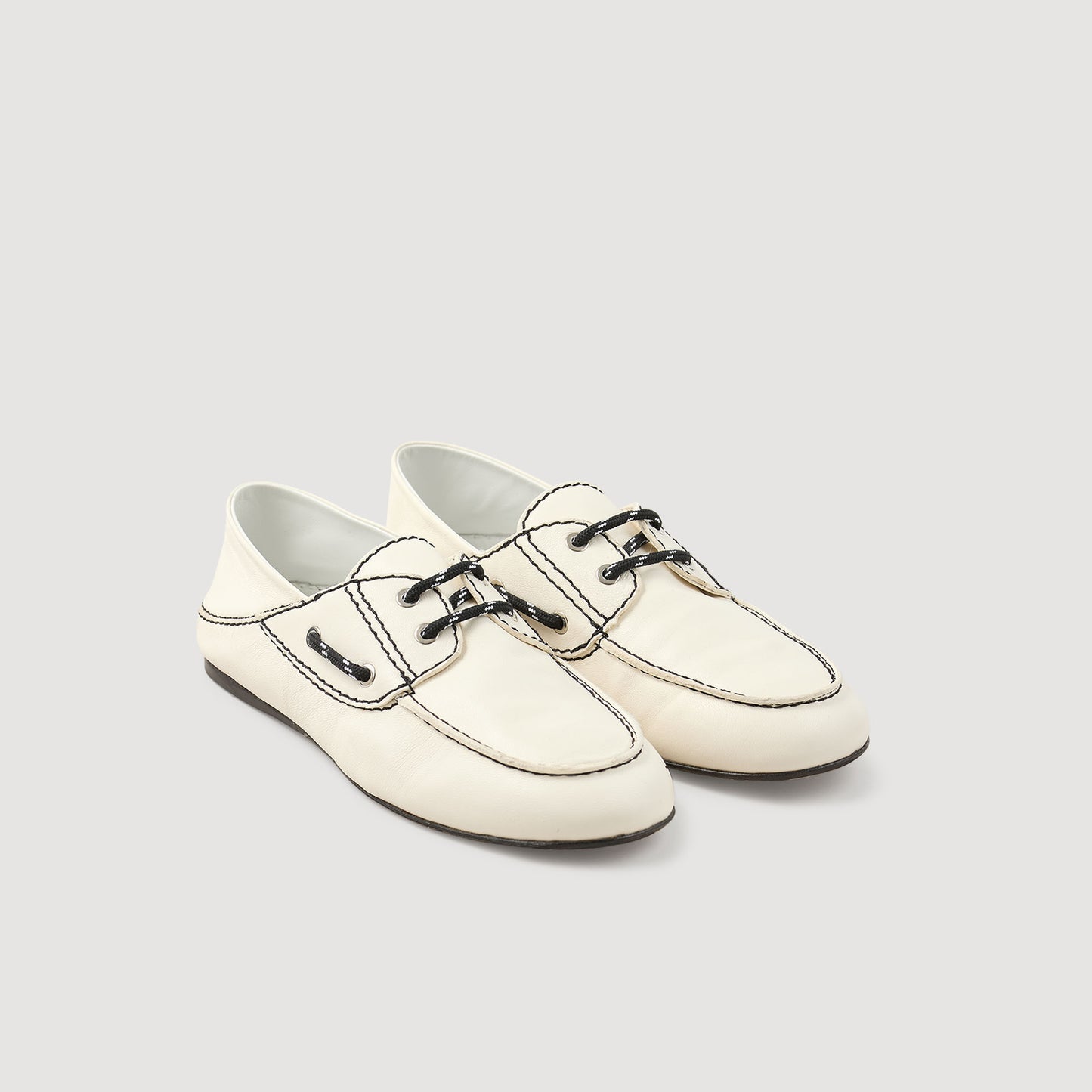 Mocasines náuticos de cuero