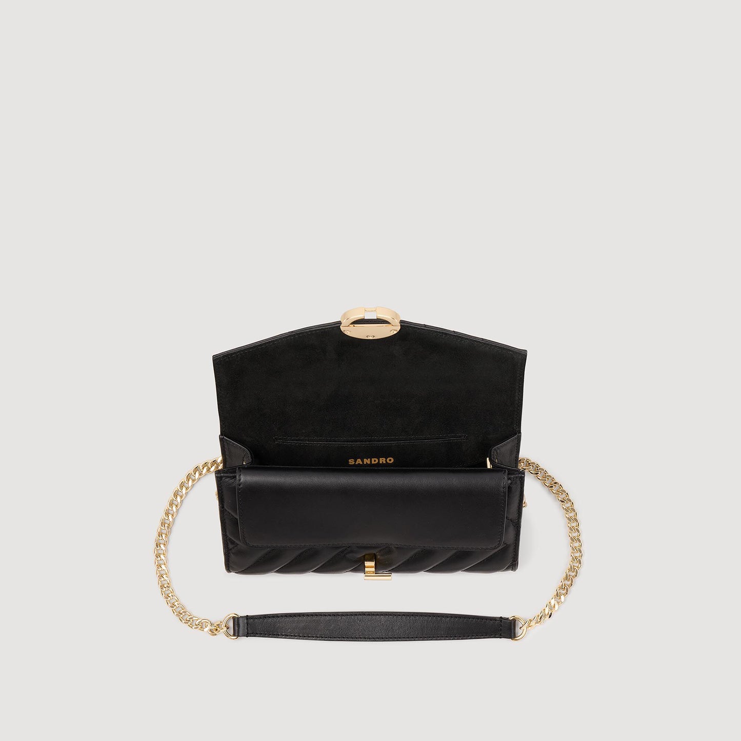 Cartera bandolera de cuero