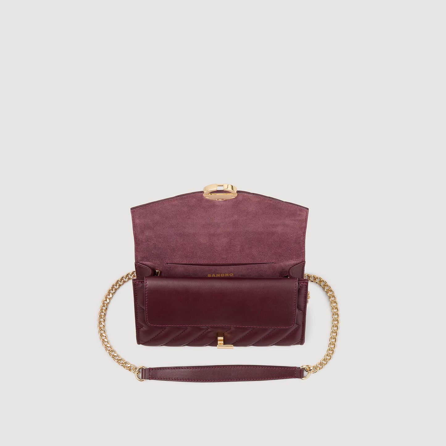 Cartera bandolera de cuero