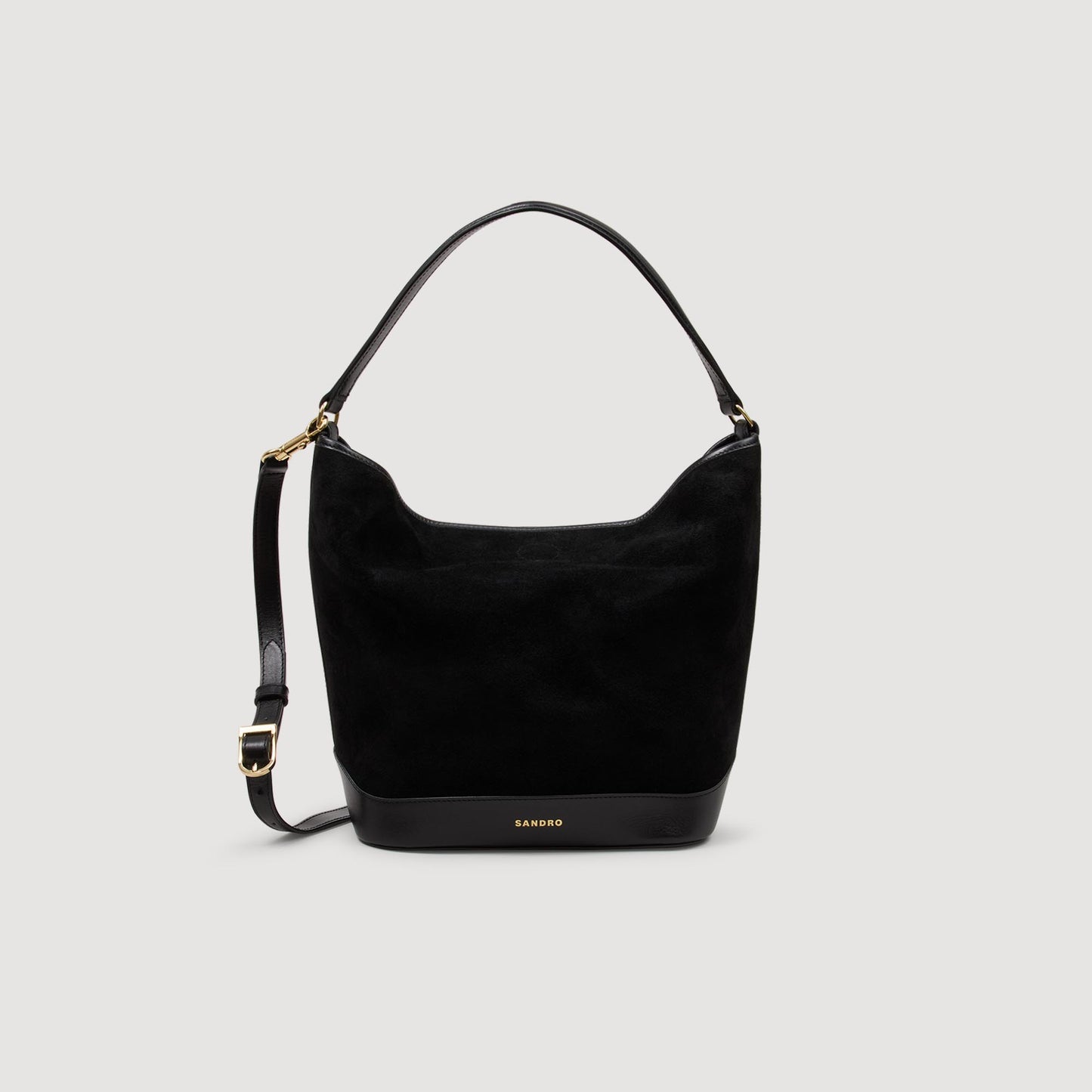 Bolso tote de ante flexible