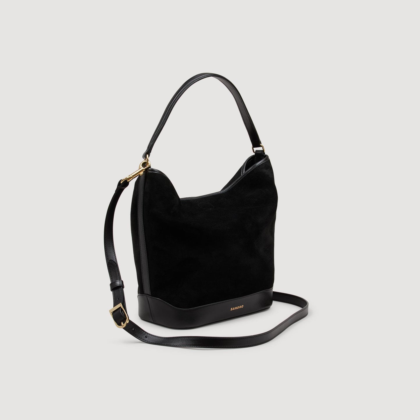 Bolso tote de ante flexible