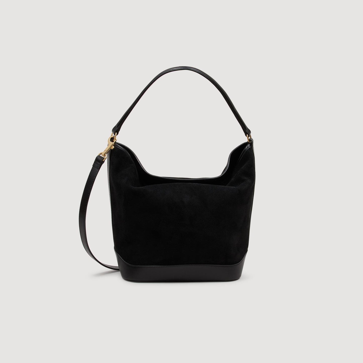 Bolso tote de ante flexible