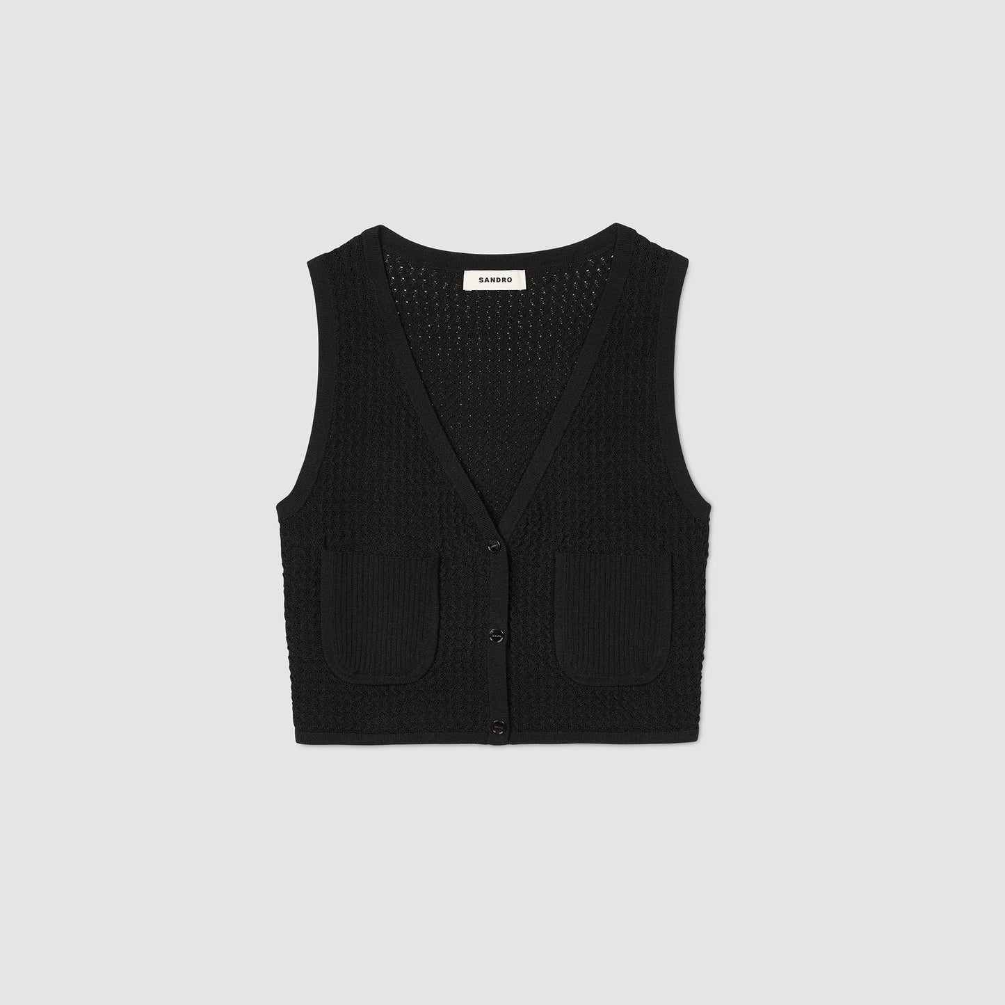 Chaqueta de punto de fantasía