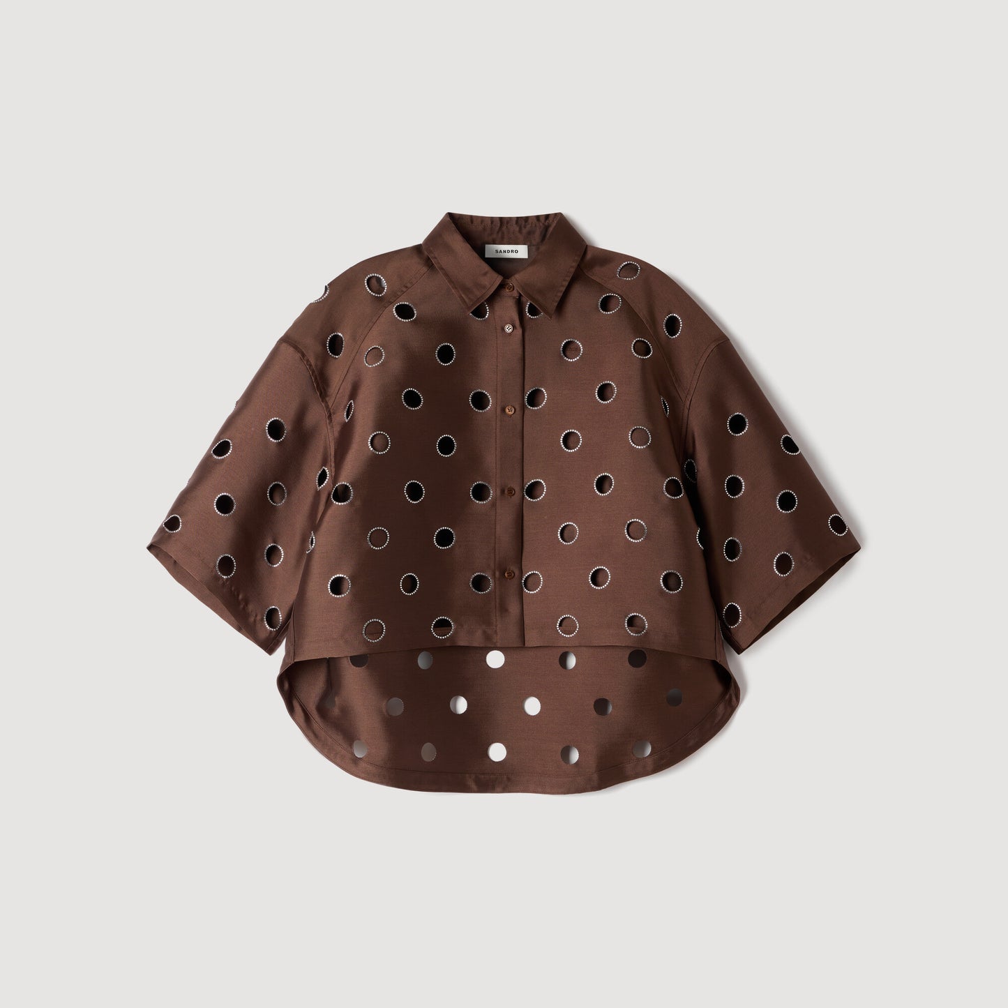 Camisa con strass