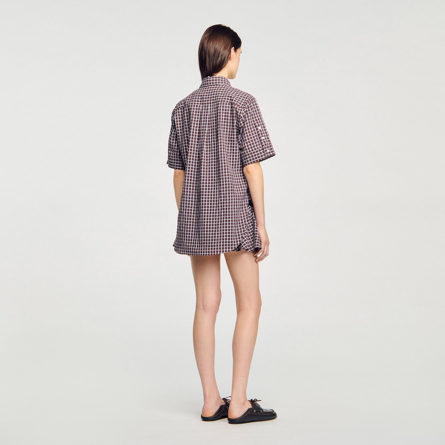 Camisa oversize a cuadros