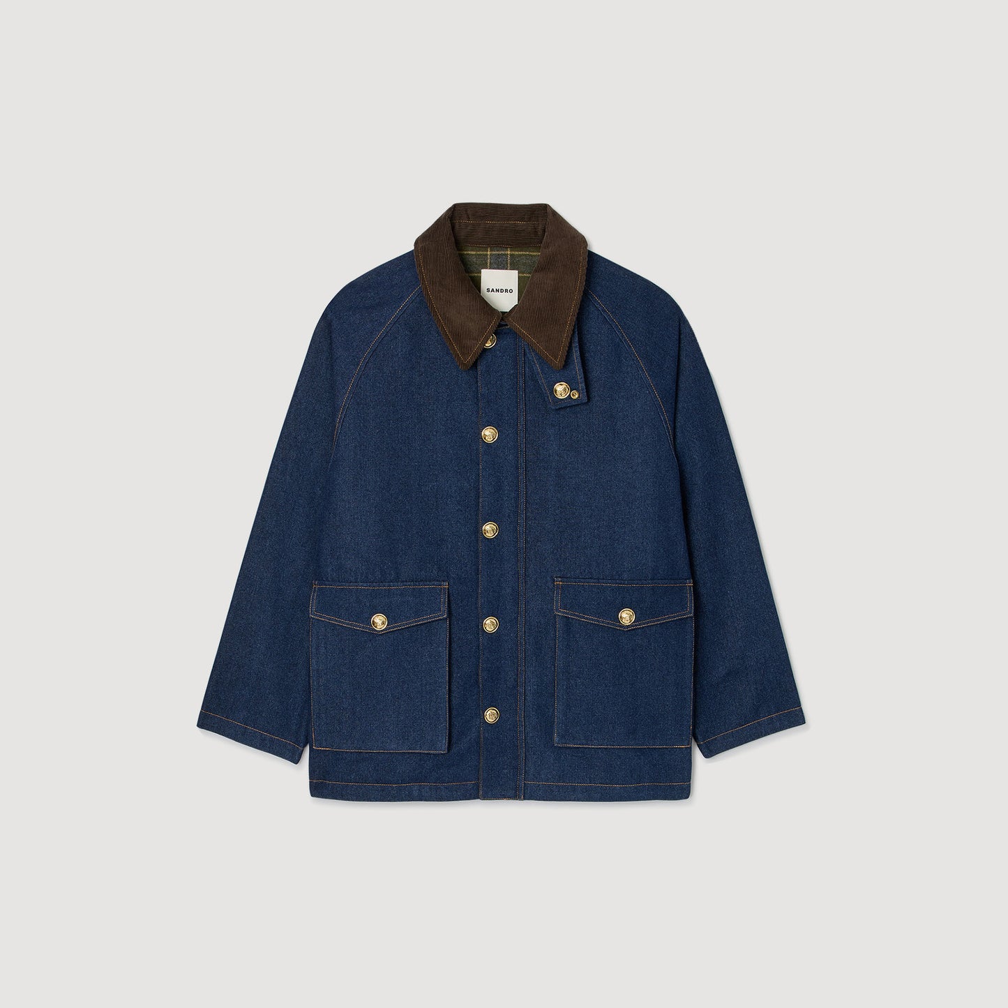 Chaqueta de trabajo de denim
