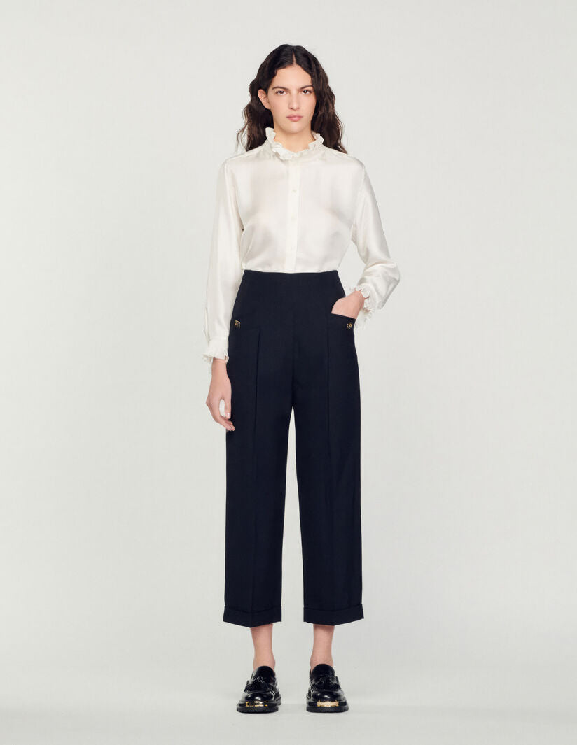 Pantalón de talle alto