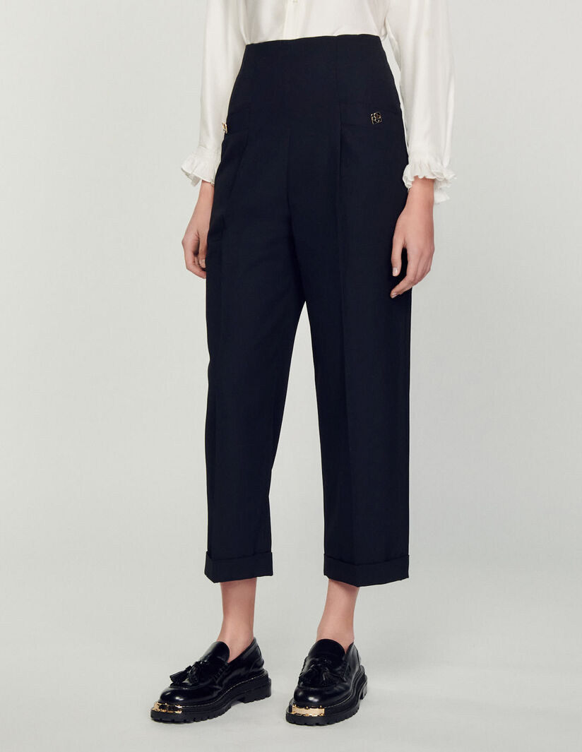 Pantalón de talle alto