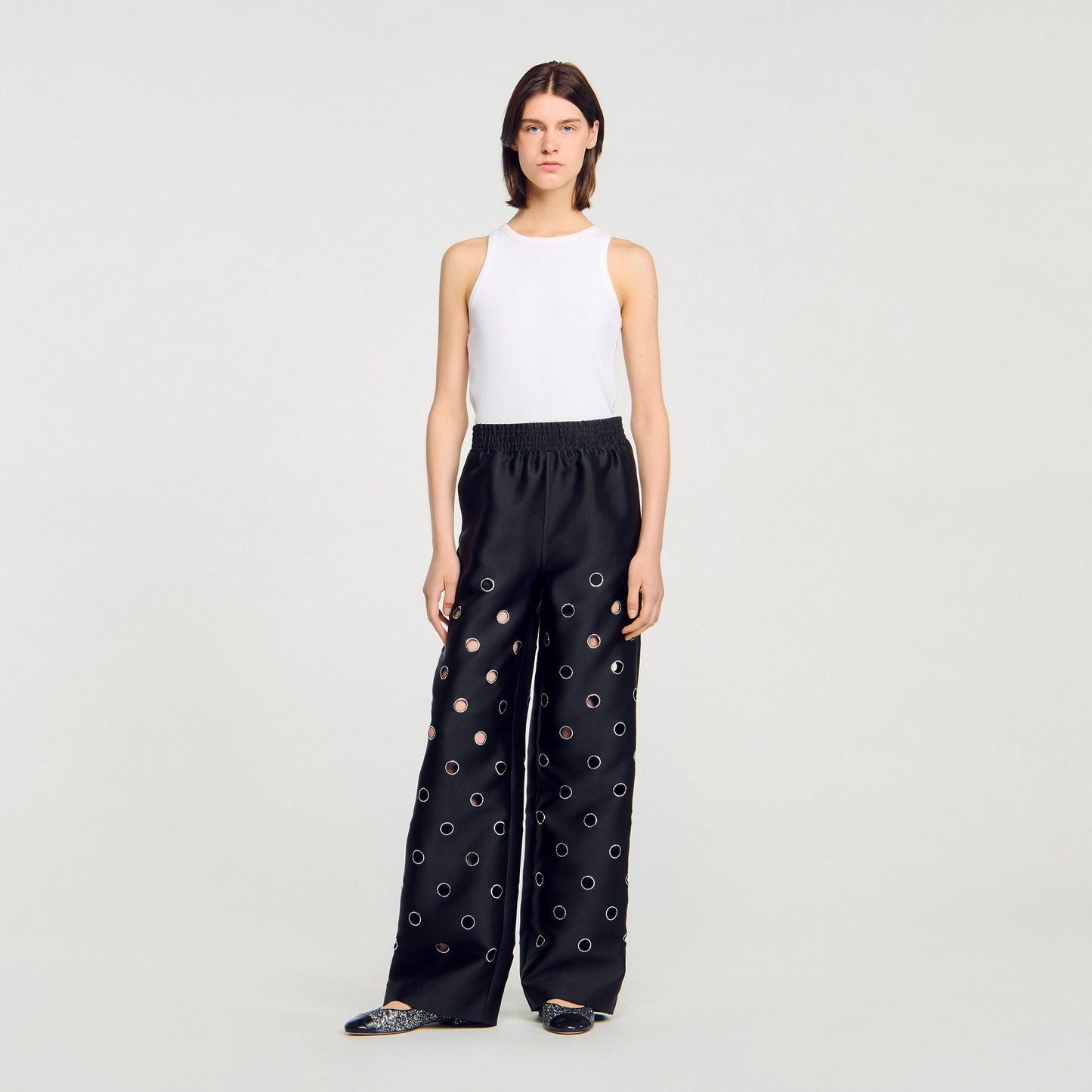 Pantalón con strass