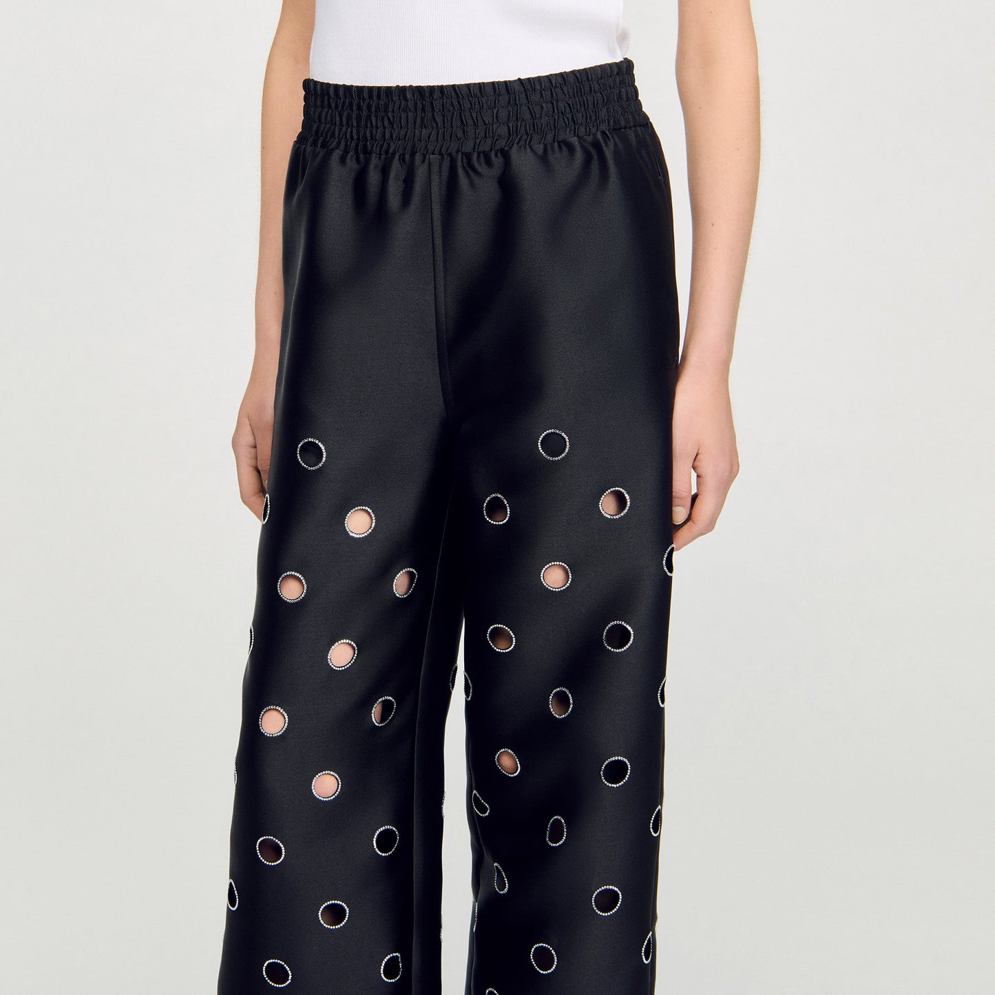 Pantalón con strass