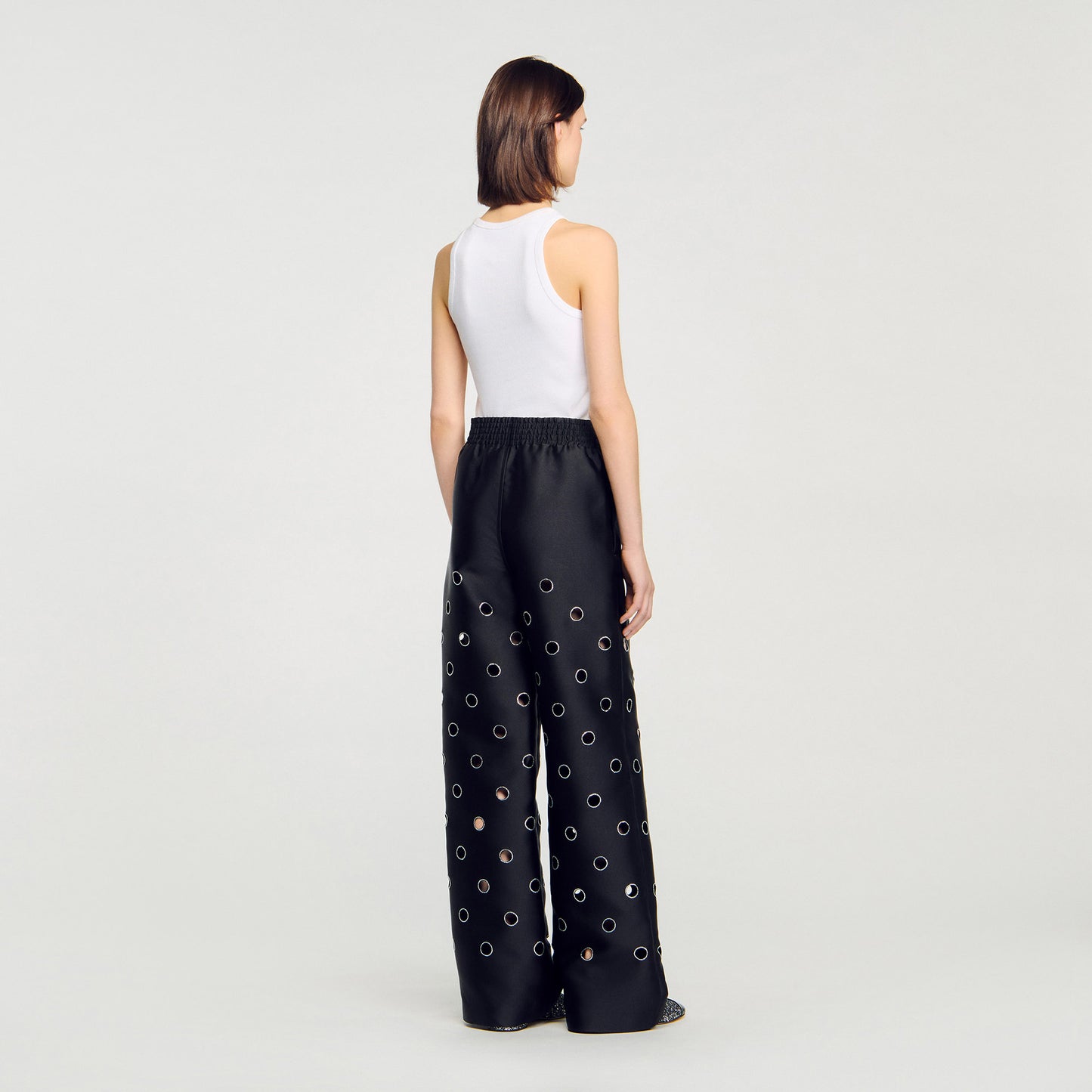 Pantalón con strass