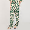 Pantalón con estampado floral
