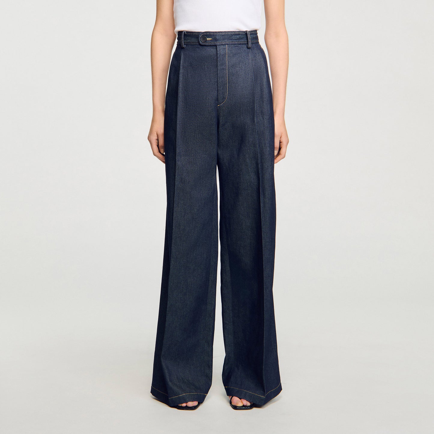 Pantalón de traje de denim