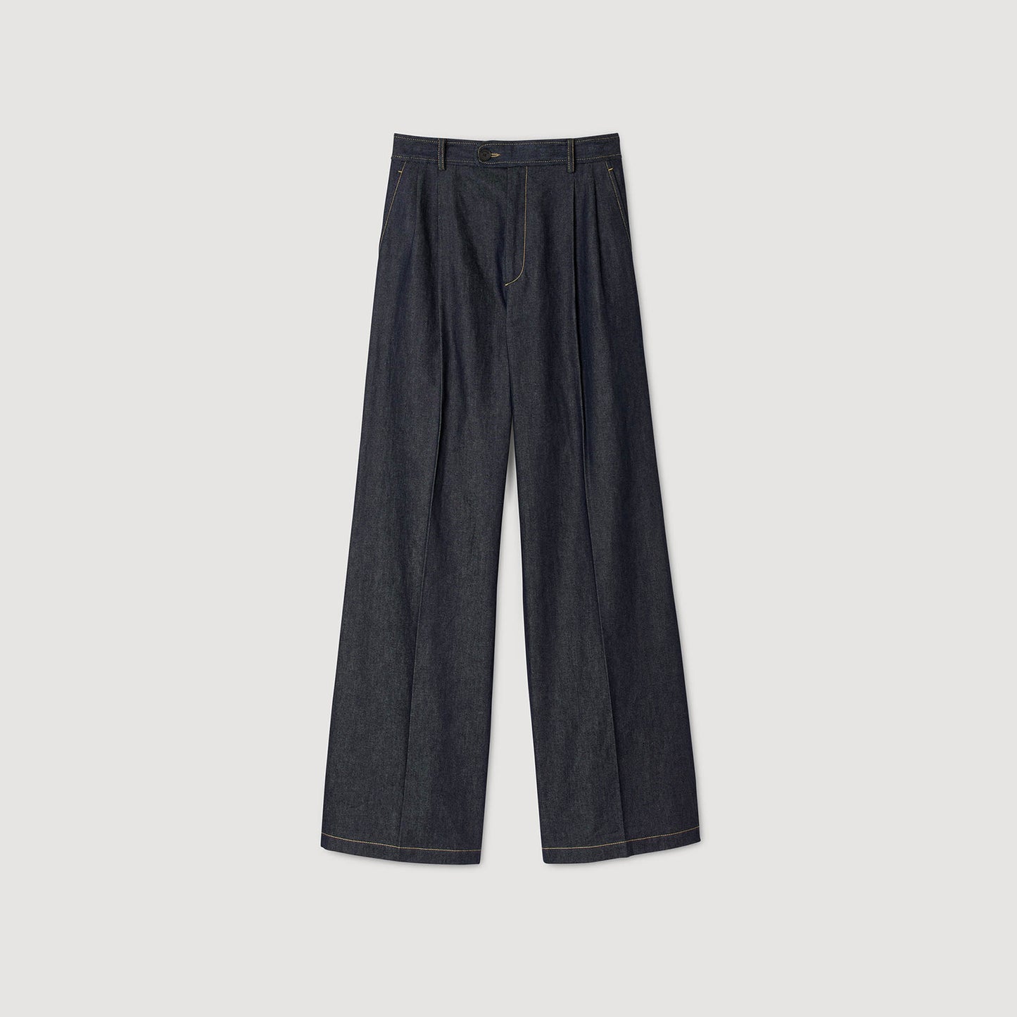 Pantalón de traje de denim