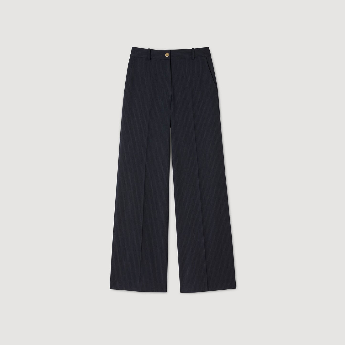 Pantalón con rayas finas