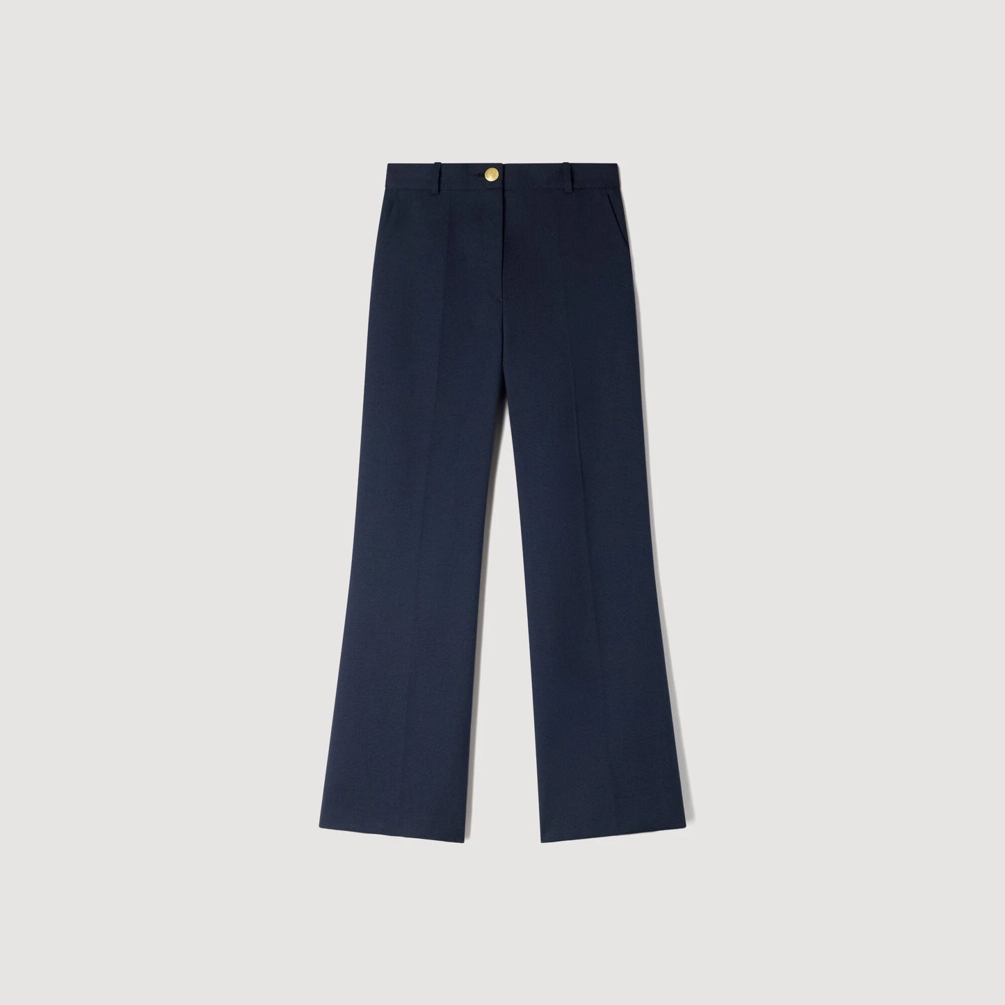 Pantalón ancho de lana