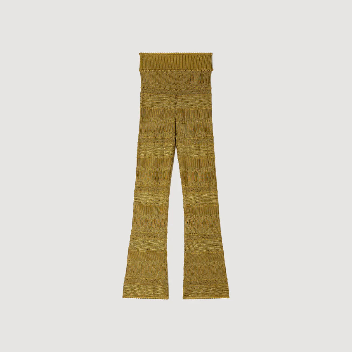Pantalón de punto pointelle