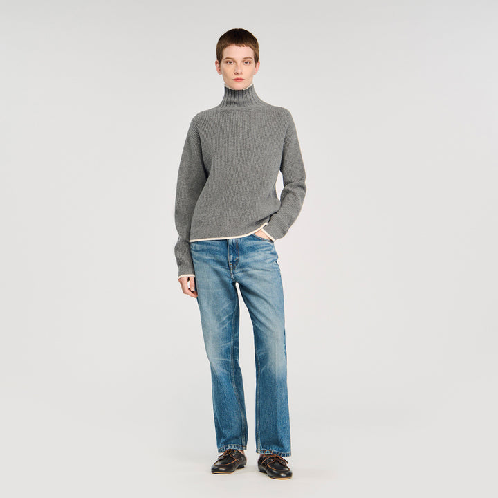 Jersey de cuello alto