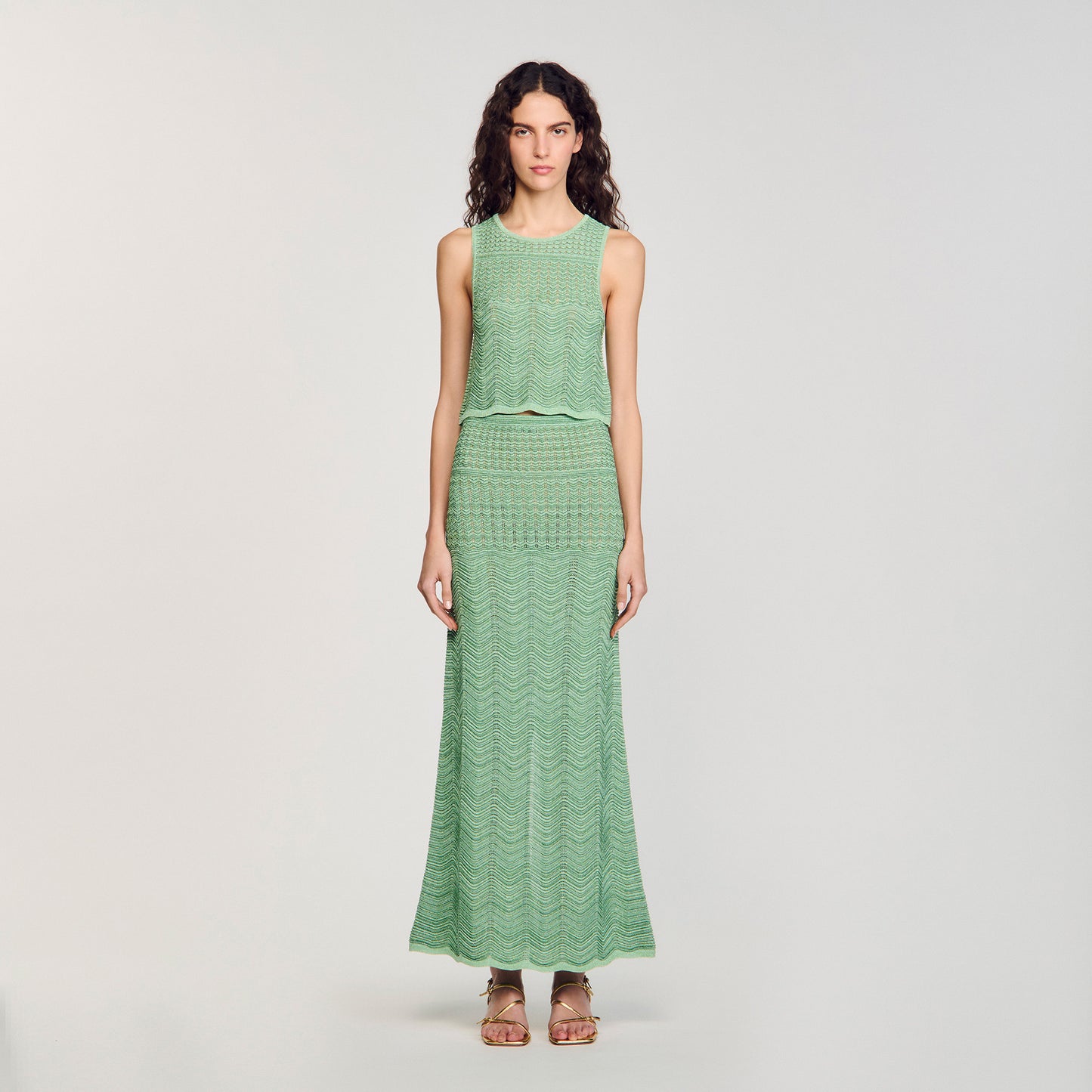 Top de punto de fantasía