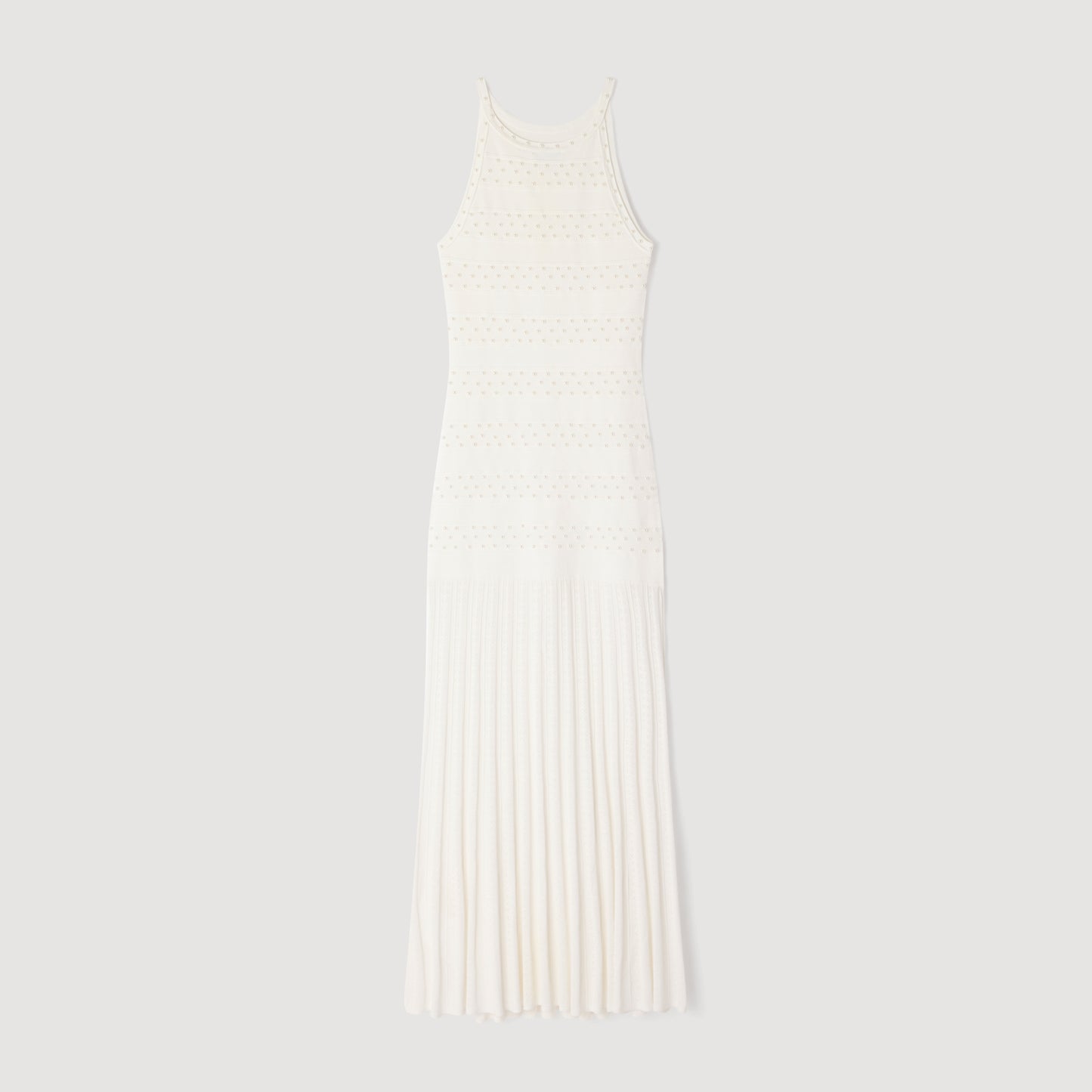 Vestido largo con pedrería