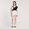 Short de tweed de fantasía
