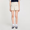 Short de tweed de fantasía