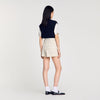 Short de tweed de fantasía
