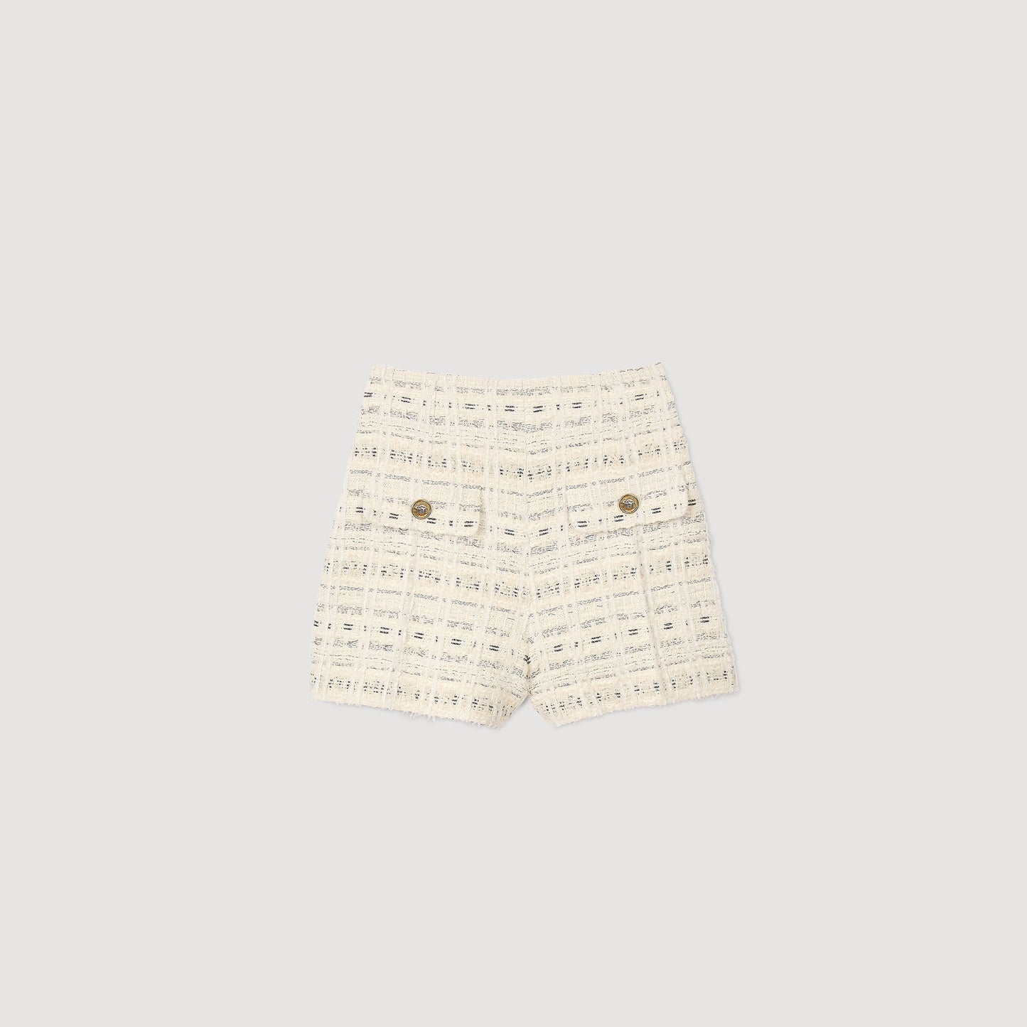 Short de tweed de fantasía