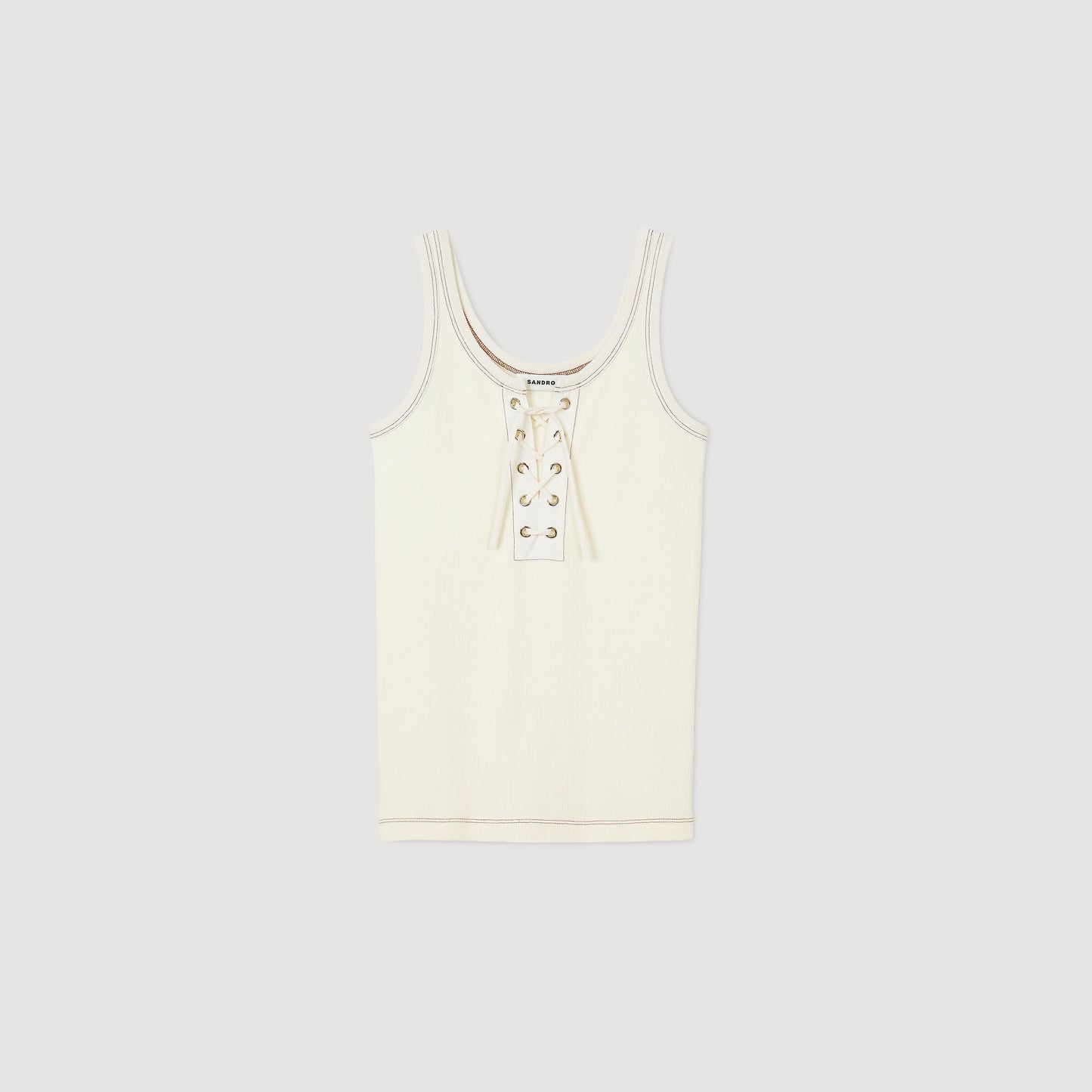 Camiseta de tirantes con cordones