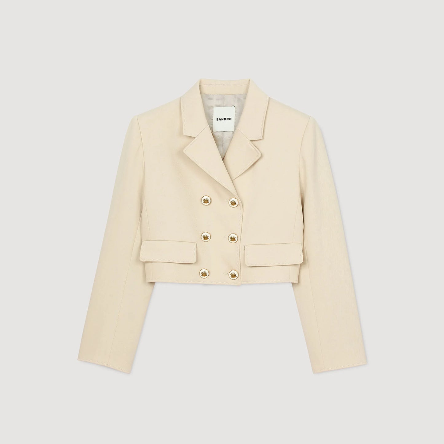 Chaqueta corta con botones