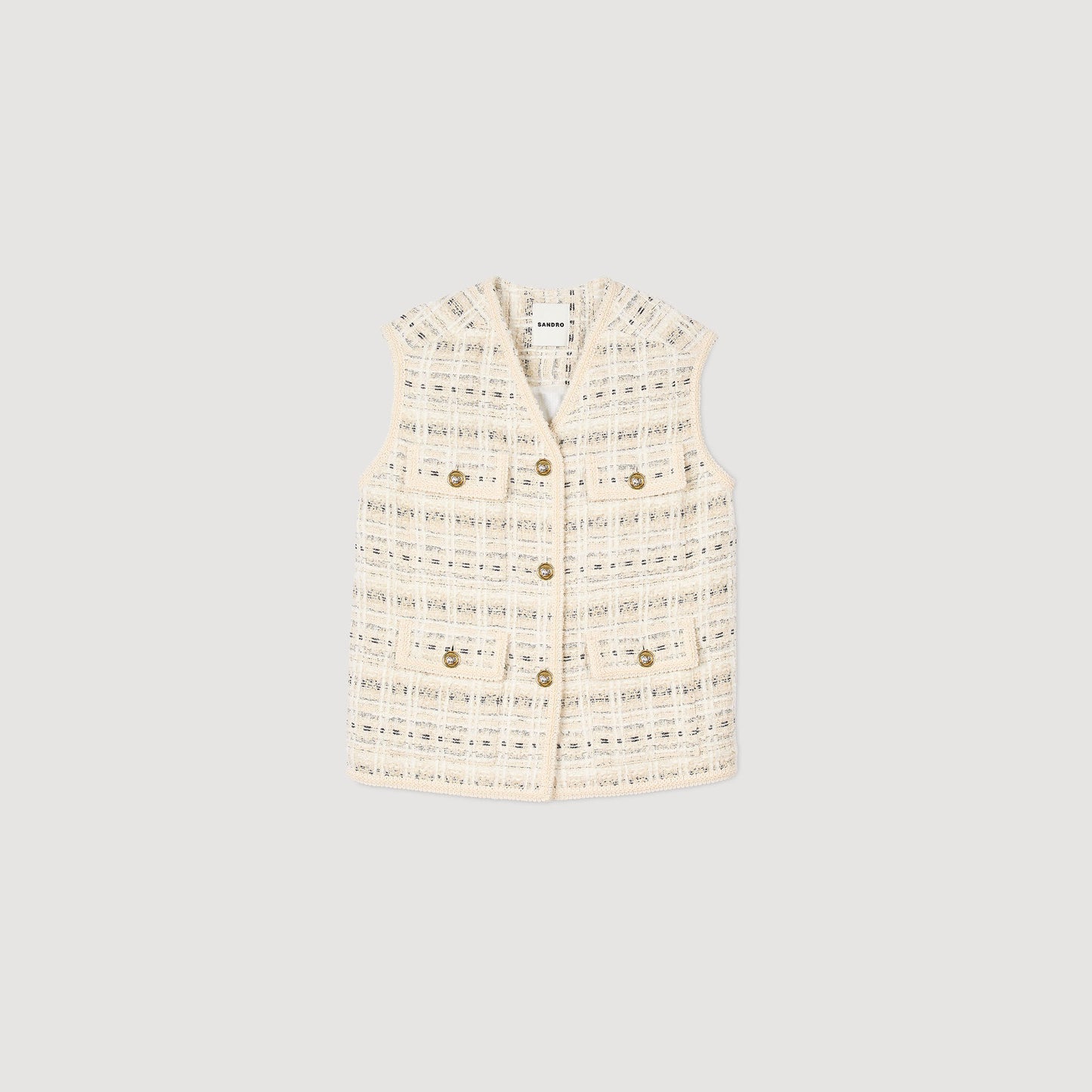 Chaleco de tweed