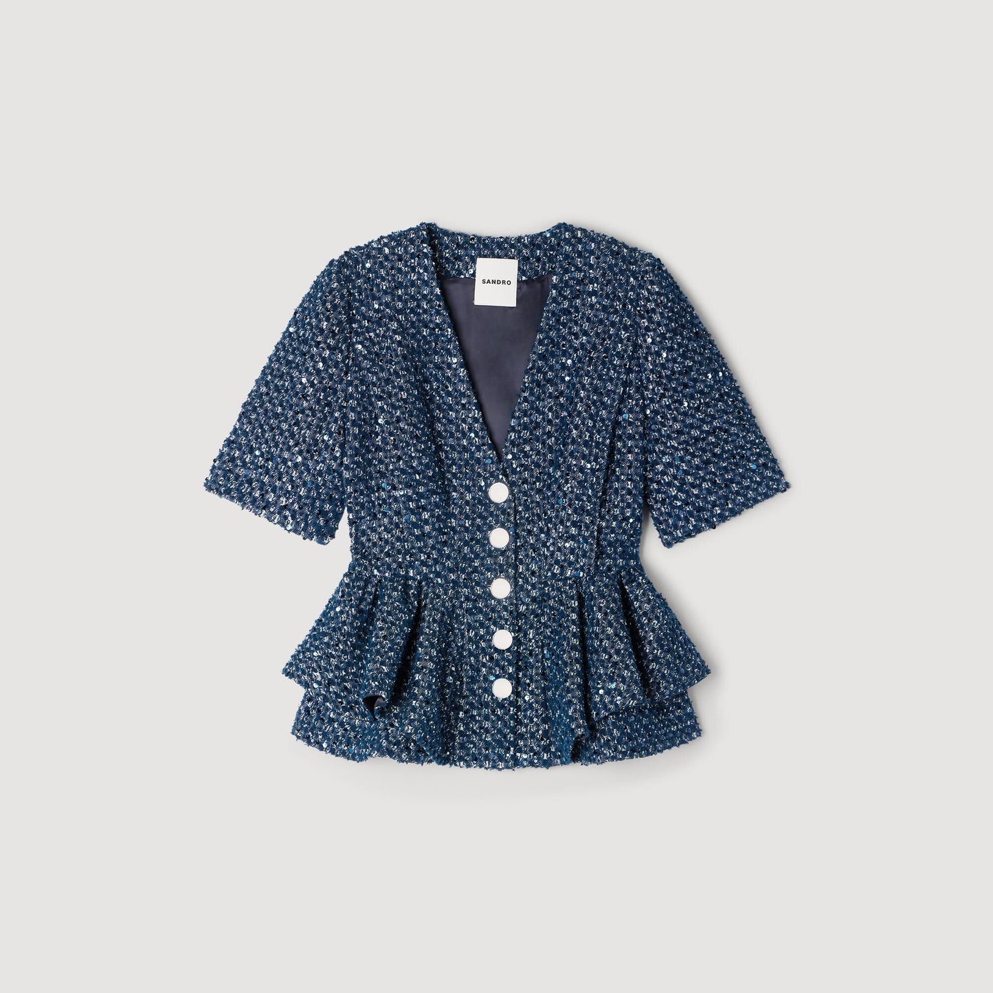 Chaqueta con lentejuelas