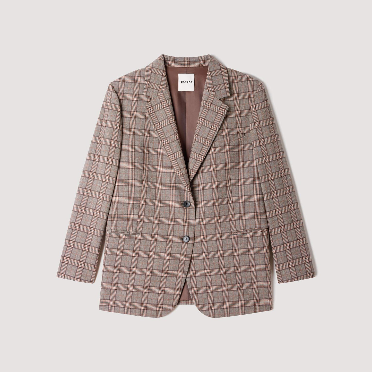 Chaqueta sastre de cuadros