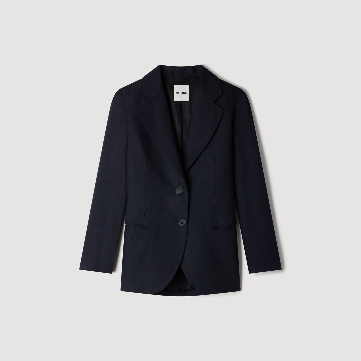 Chaqueta sastre de rayas