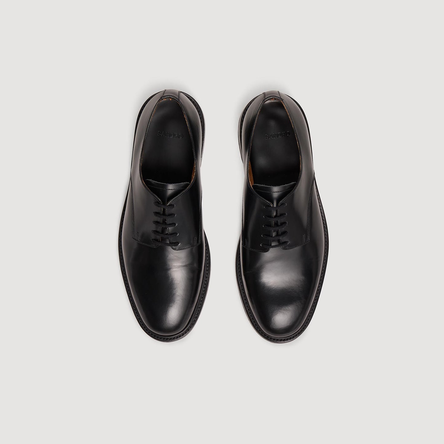 Mocasines derby de charol