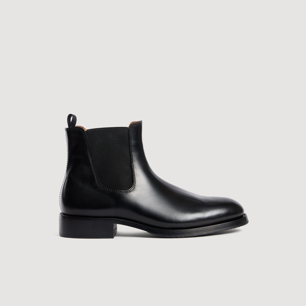 Botines Chelsea de piel lisa