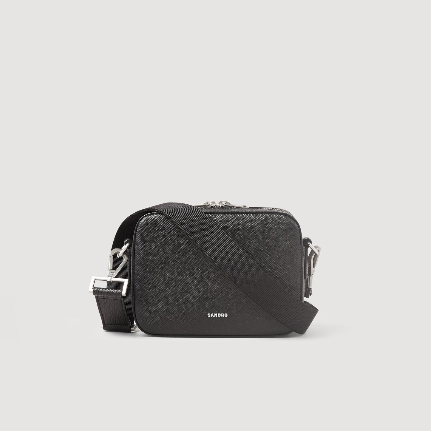 Bolso pequeño de cuero saffiano