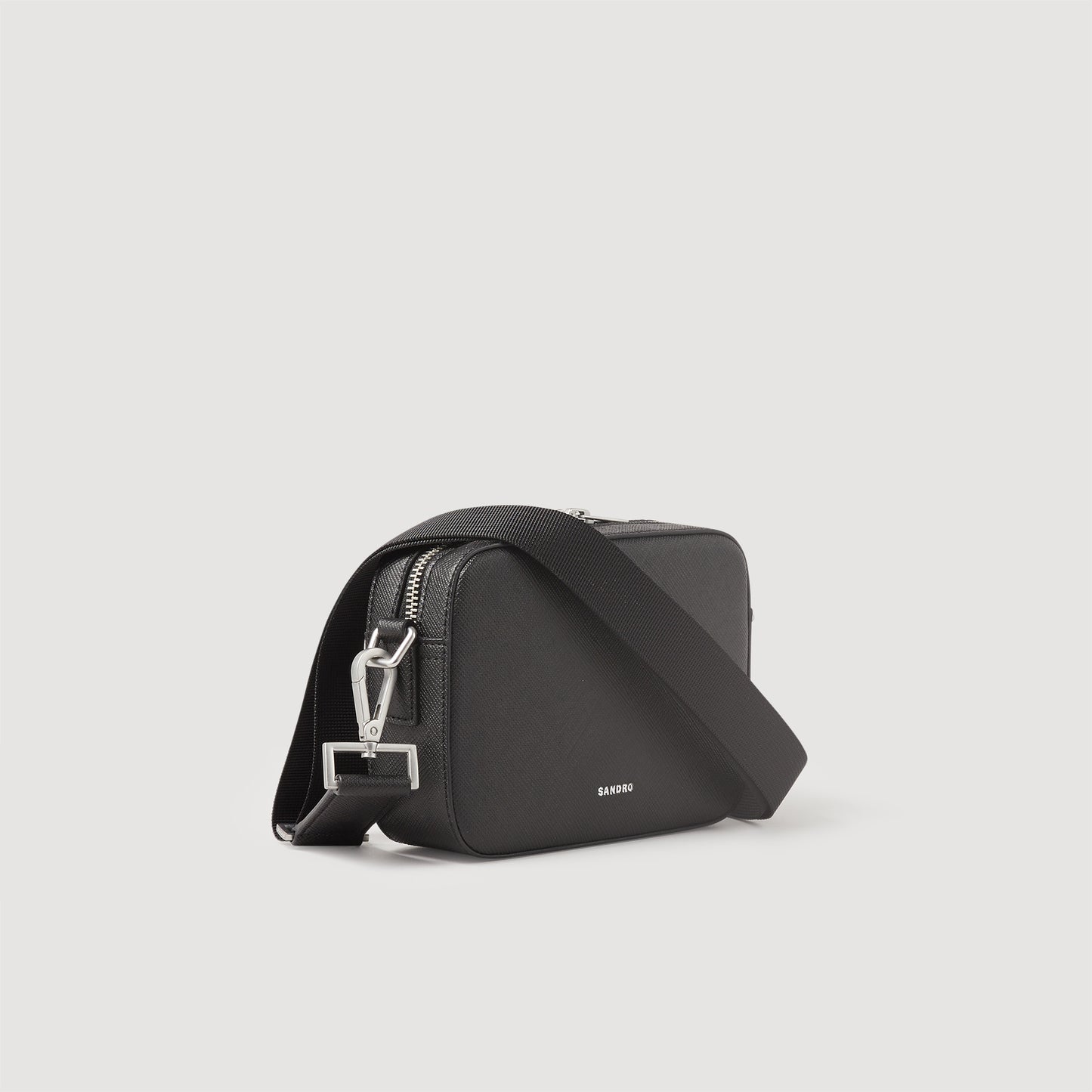 Bolso pequeño de cuero saffiano