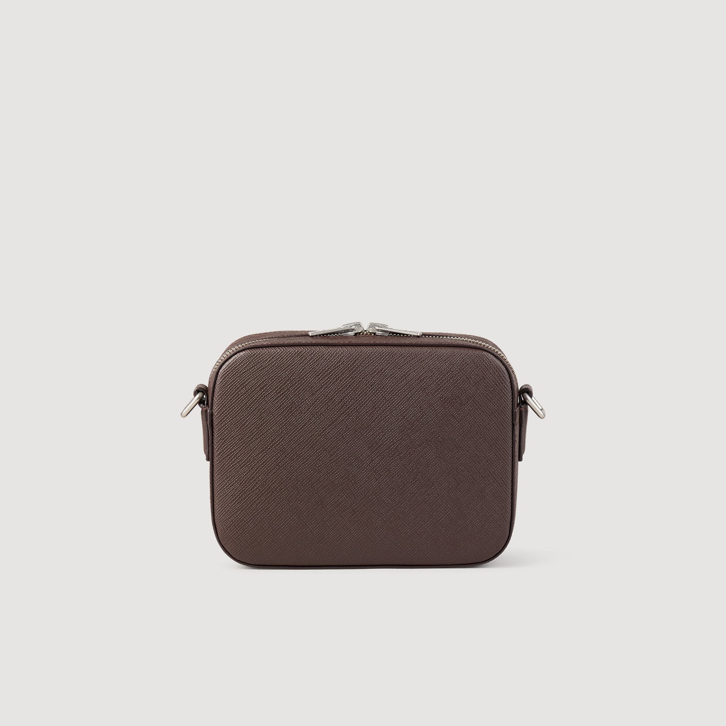 Bolso pequeño de cuero saffiano