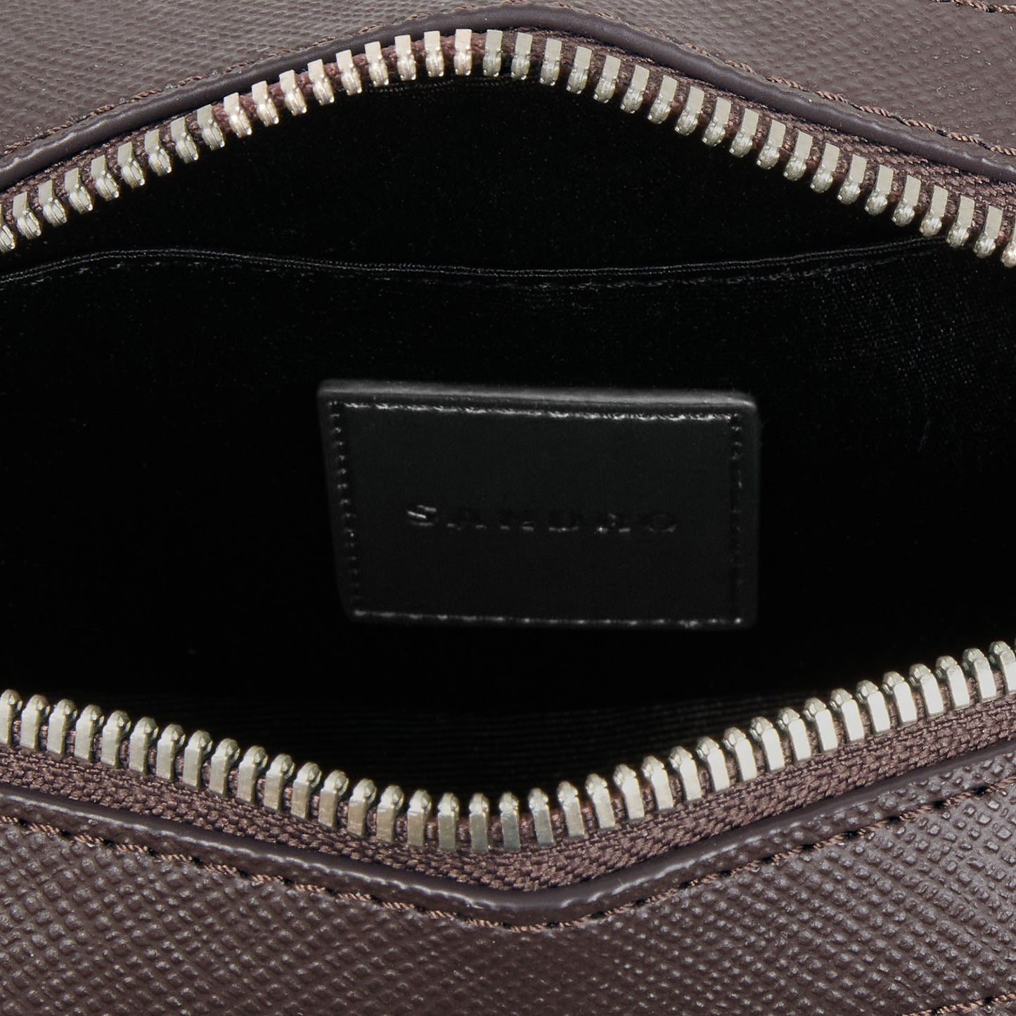Bolso pequeño de cuero saffiano