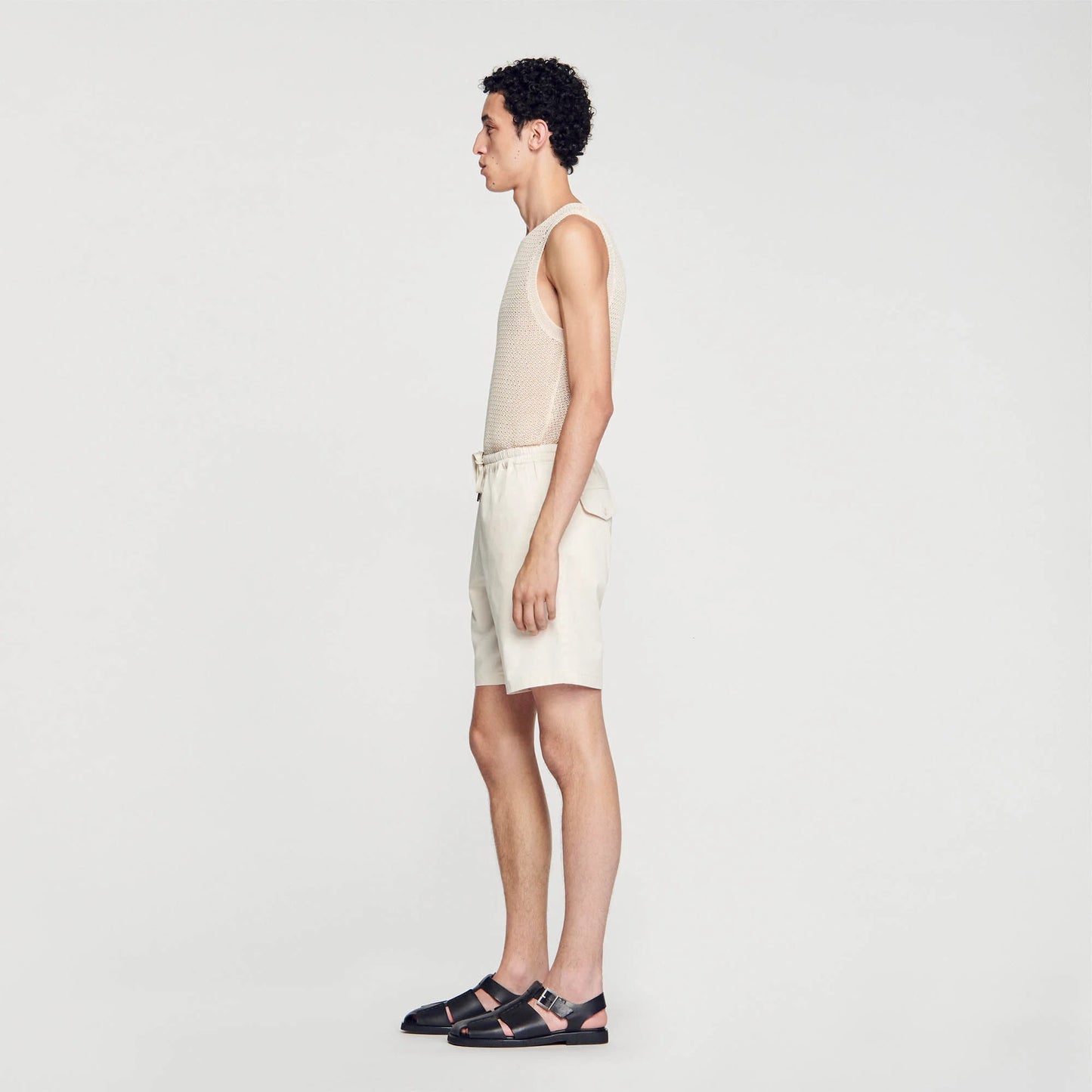 Pantalón corto de algodón