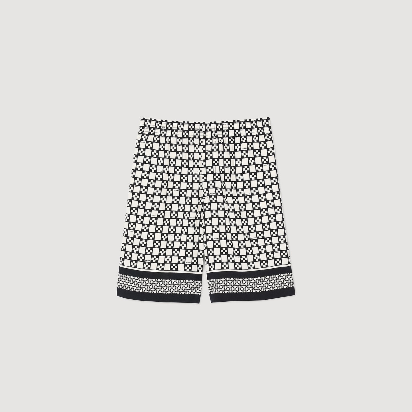 Bermuda fluida motivo Square Cross