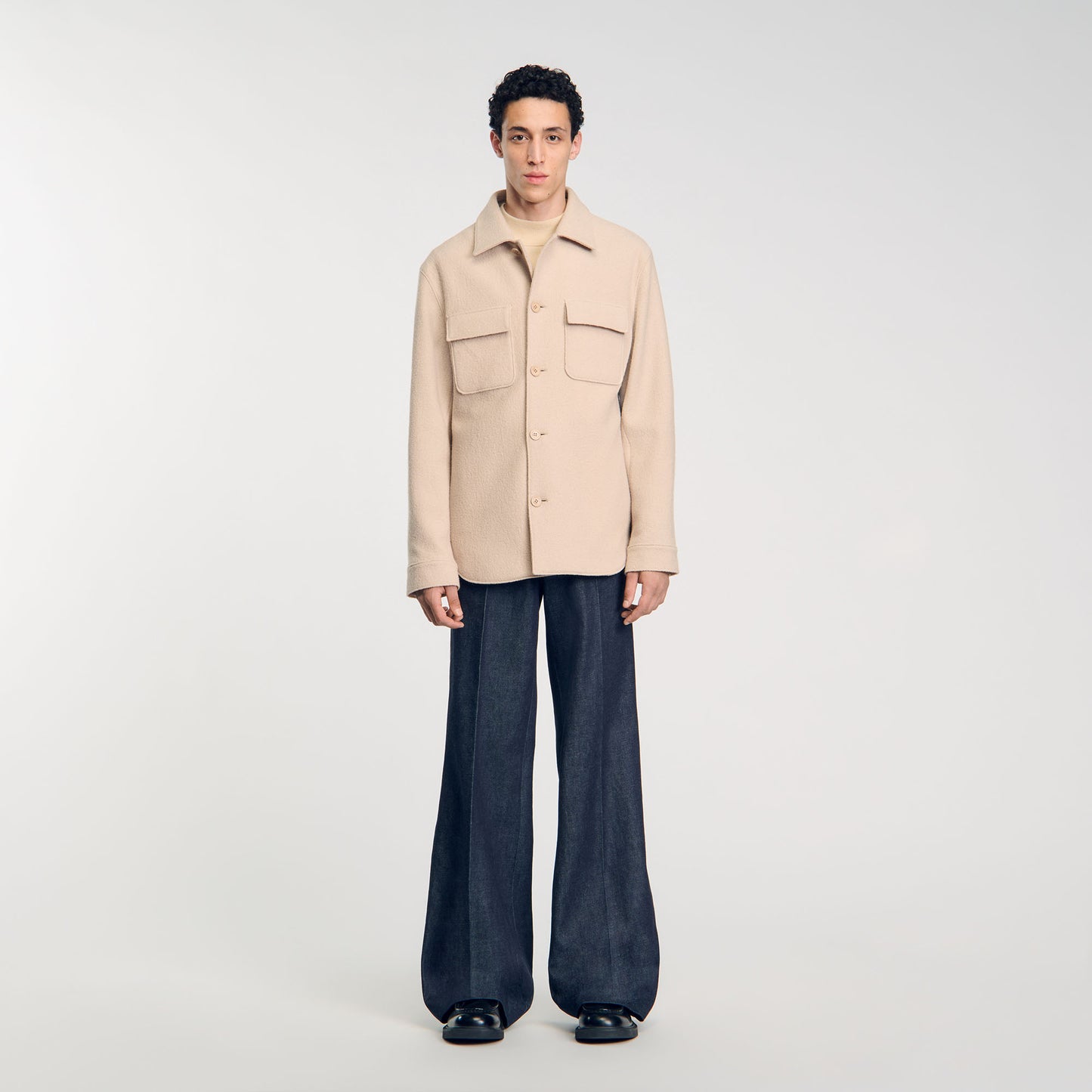 Sobrecamisa con botones