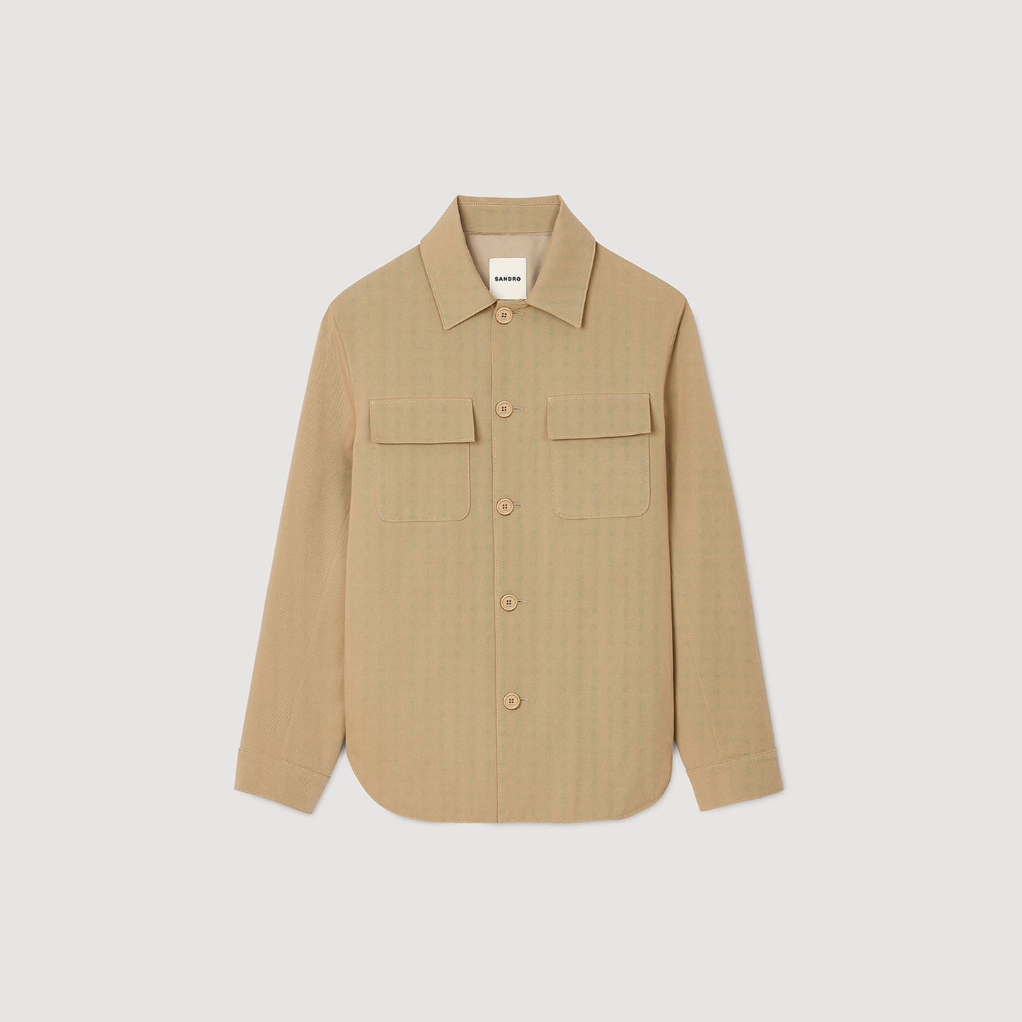 Sobrecamisa con bolsillos