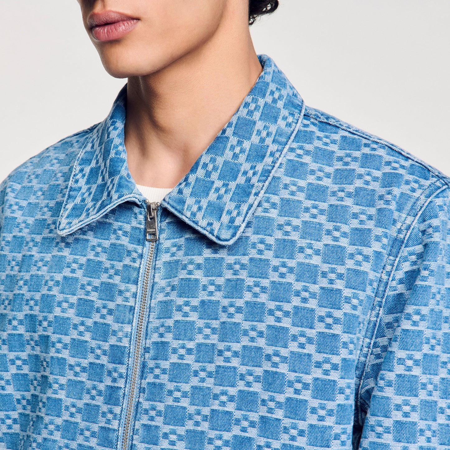 Chaqueta vaquera square cross