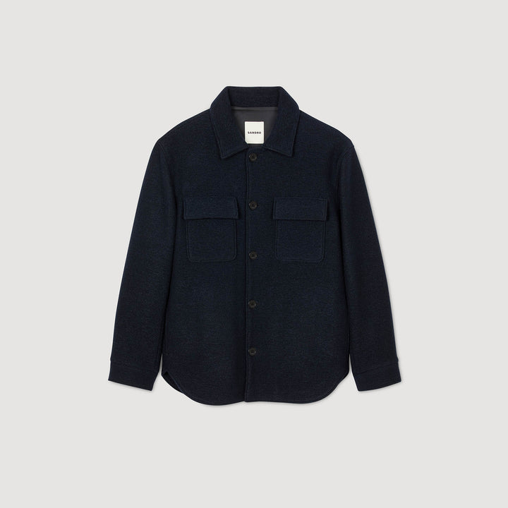 Sobrecamisa de lana
