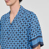 Camisa fluida con estampado Square Cross