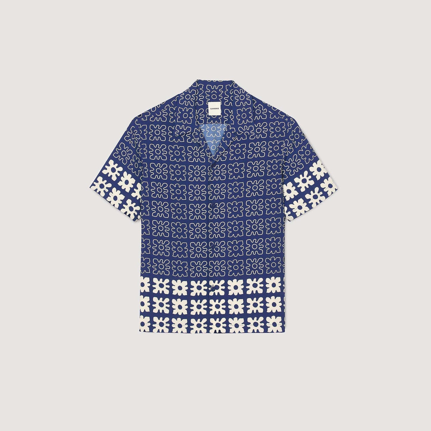 Camisa con estampado floral