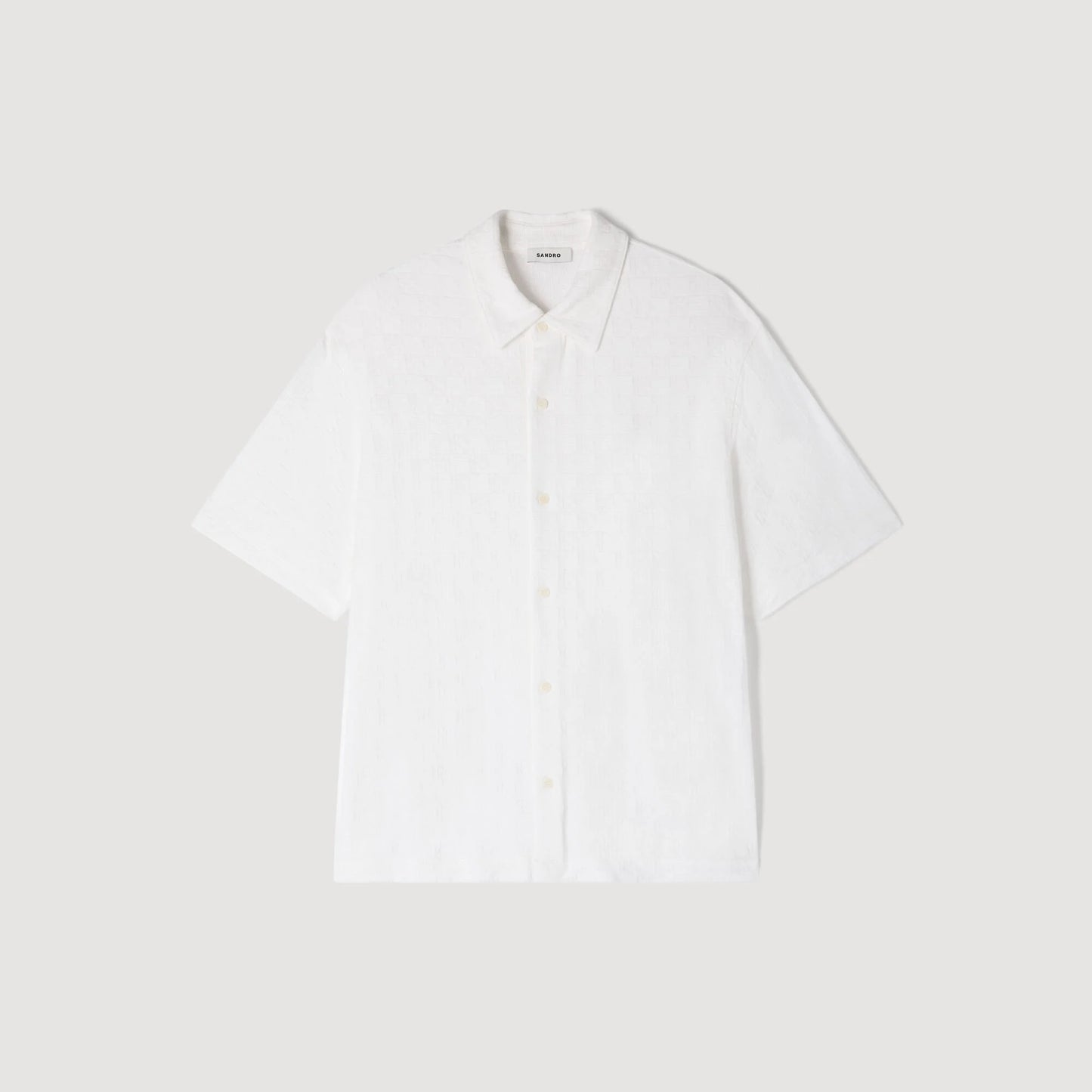 Camisa jacquard Square Cross