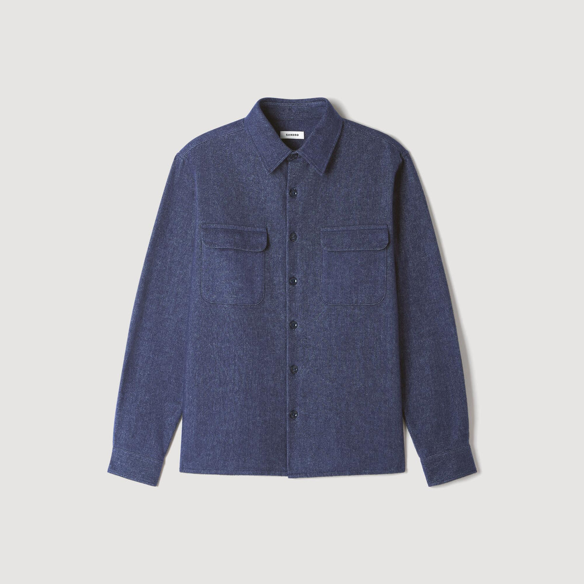 Camisa de franela de algodón